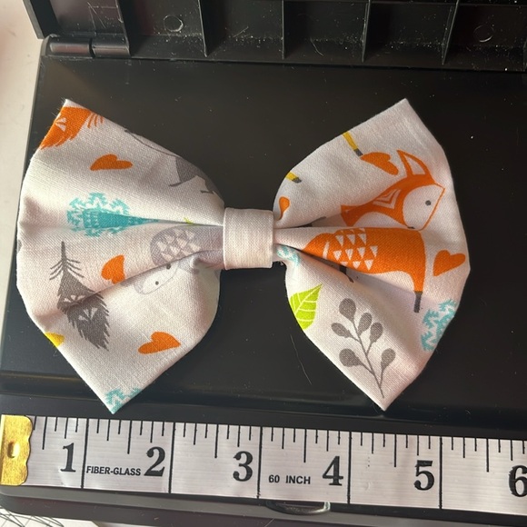 Woodland creatures hairbow - Picture 3 of 4